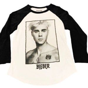 Bieber Purpose Tour Sorry Raglan Sleeve Tee